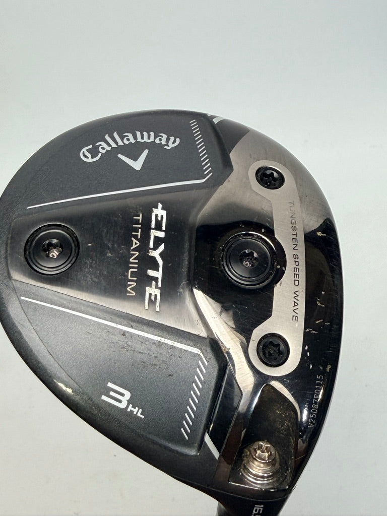 Callaway Elyte Titanium 3 HL Wood 16.5° Denali 60g 5.5 Regular RH Used