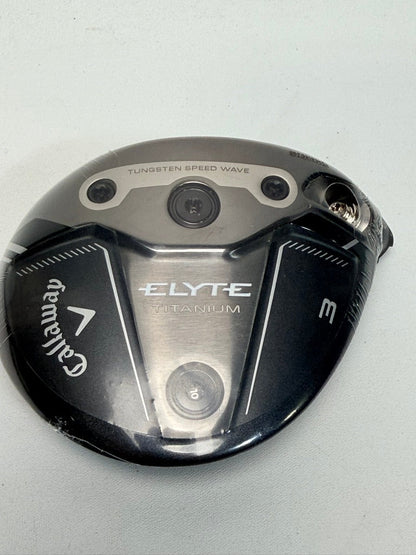 Callaway Elyte Titanium 3 Wood Head Only 15° RH Brand New + Headcover