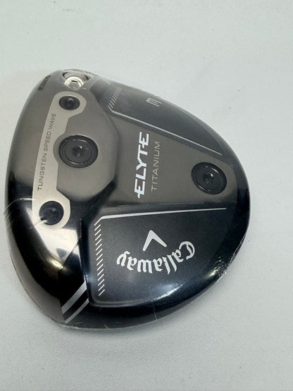 Callaway Elyte Titanium 3 Wood Head Only 15° RH Brand New + Headcover