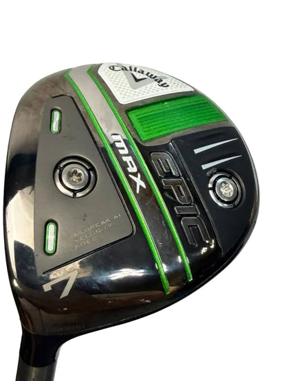 Callaway Epic Max Left Handed 7 Wood 21° Cypher Fifty 5.0 Senior Flex (Used)
