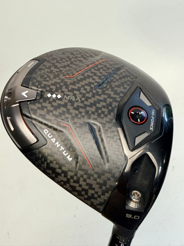 Callaway Quantum Triple Diamond Max Driver 9° Denali 50G 6.0 Stiff RH Used
