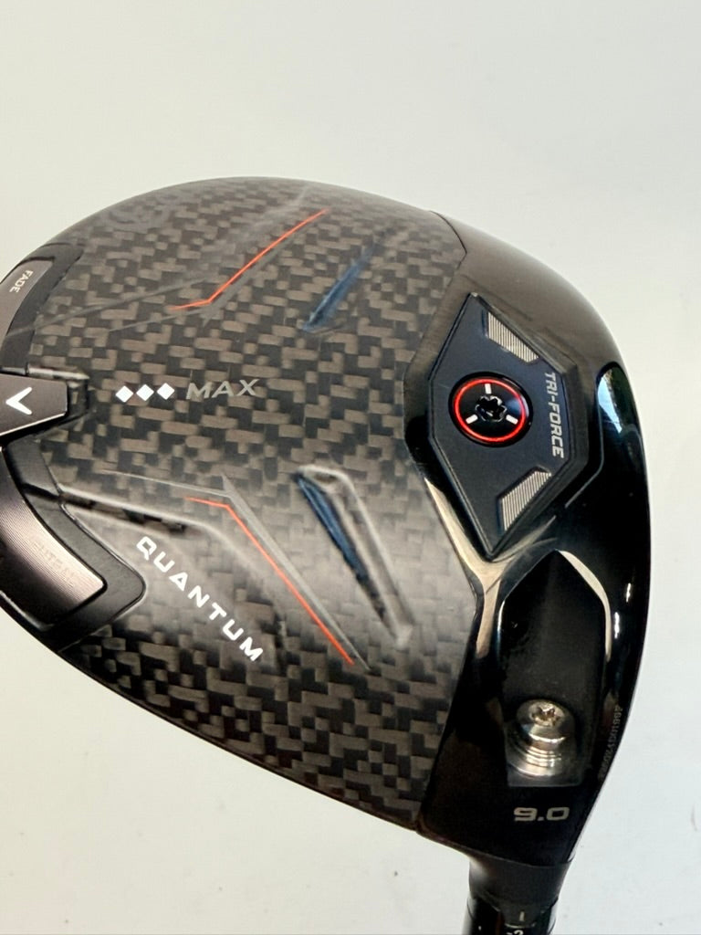 Callaway Quantum Triple Diamond Max Driver 9° LIN-Q M40X 6F5 X-Stiff RH Used