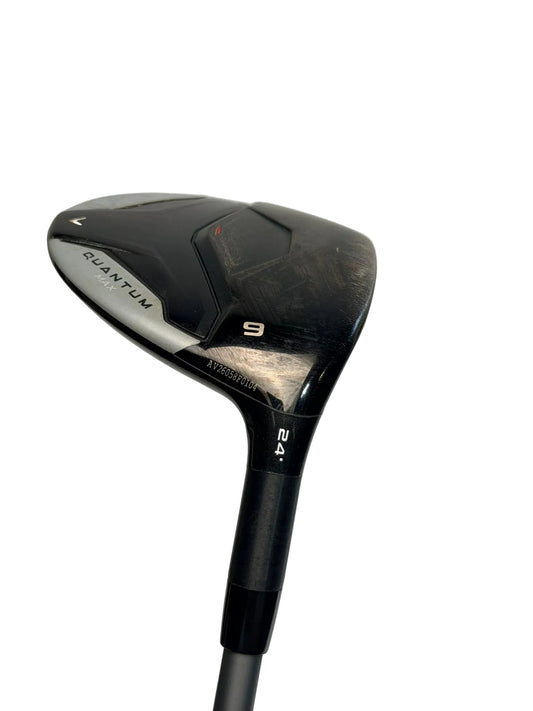 Callaway Quantum Max 9 Wood 24° RH Project X Denali Charcoal 60g 6.0 Stiff Used