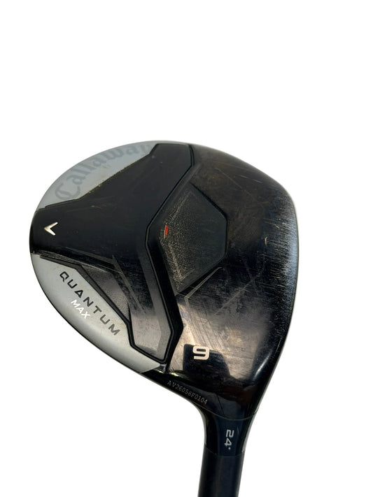 Callaway Quantum Max 9 Wood 24° RH Project X Denali Charcoal 60g 6.0 Stiff Used