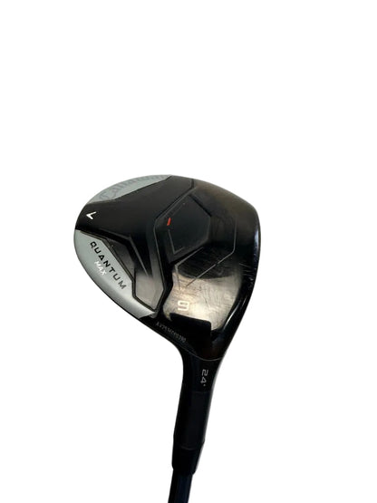 Callaway Quantum Max 9 Wood 24° RH UST Mamiya LIN-Q M40X 6F4 Stiff Used