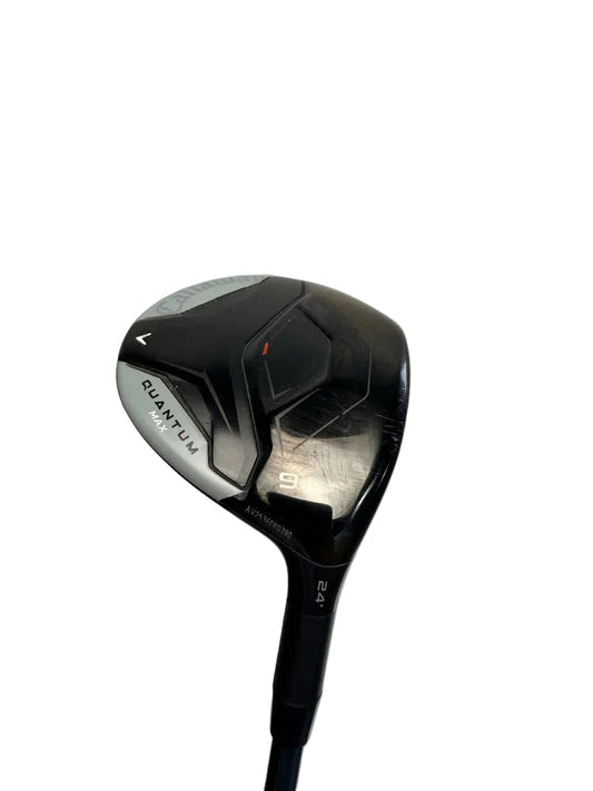Callaway Quantum Max 9 Wood 24° RH UST Mamiya LIN-Q M40X 6F4 Stiff Used