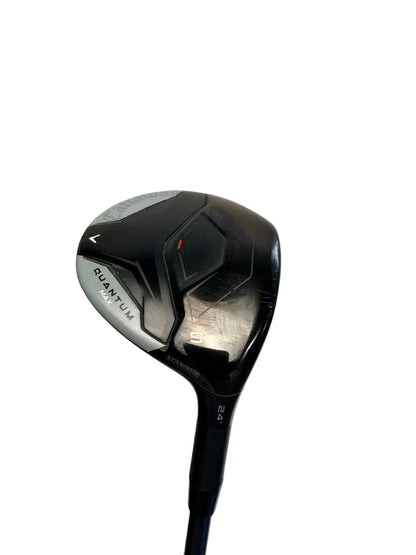 Callaway Quantum Max 9 Wood 24° RH UST Mamiya LIN-Q M40X 6F4 Stiff Used