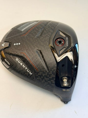 Callaway Quantum Triple Diamond 9° RH Driver Head Only Headcover Used