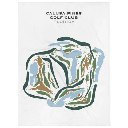 Calusa Pines Golf Club, Florida - Printed Golf Courses