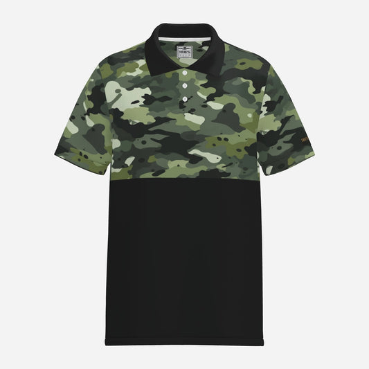Camouflage Performance Golf Polo