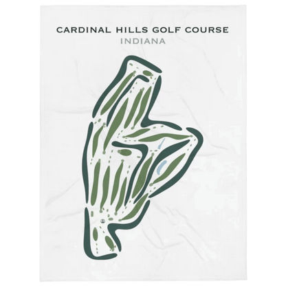 Cardinal Hills Golf Course, Indiana - Printed Golf Courses