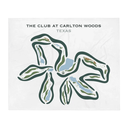 The Club at Carlton Woods, Texas - Printed Golf Courses