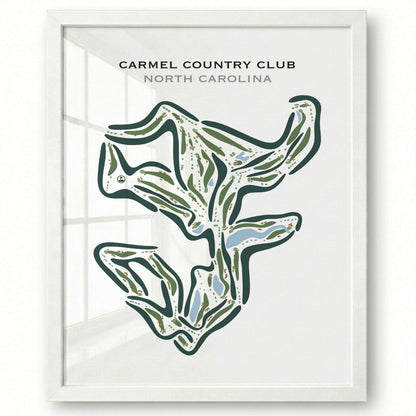 Carmel Country Club, North Carolina - Printed Golf Courses