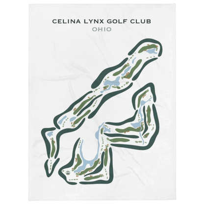 Celina Lynx Golf Club, Ohio - Printed Golf Courses