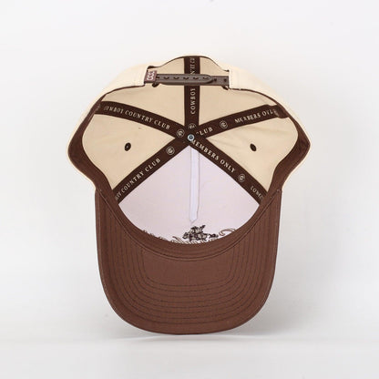 Rodeo Golfer Hat Brown
