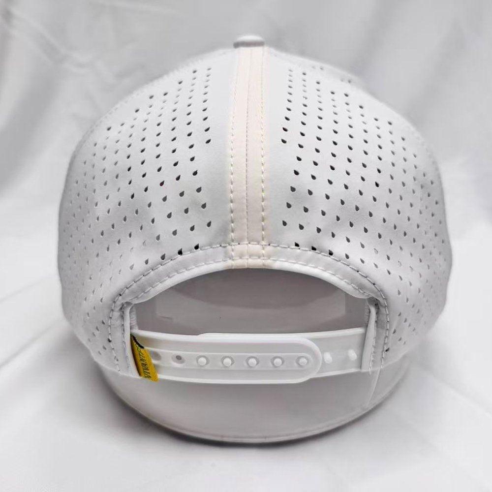 Flat Bill 6 Panel Golf Hat