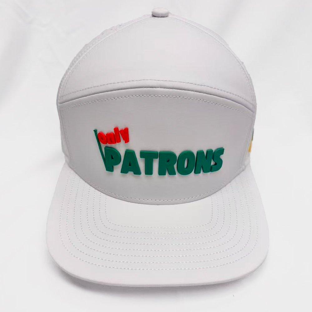 Flat Bill 6 Panel Golf Hat