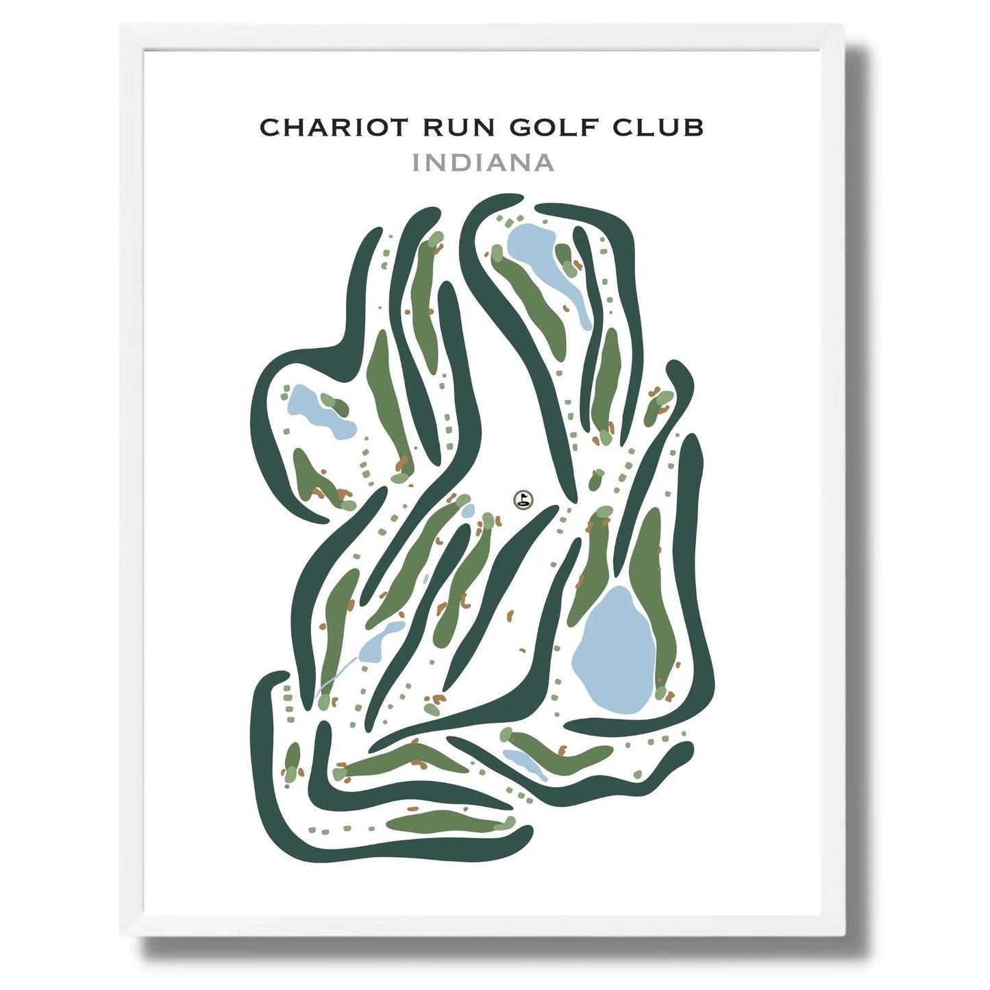 Chariot Run Golf Club, Indiana - Printed Golf Courses
