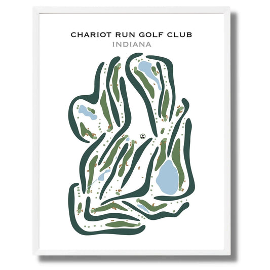 Chariot Run Golf Club, Indiana - Printed Golf Courses