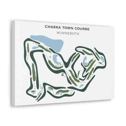 Chaska Town Course, Minnesota - Printed Golf Courses