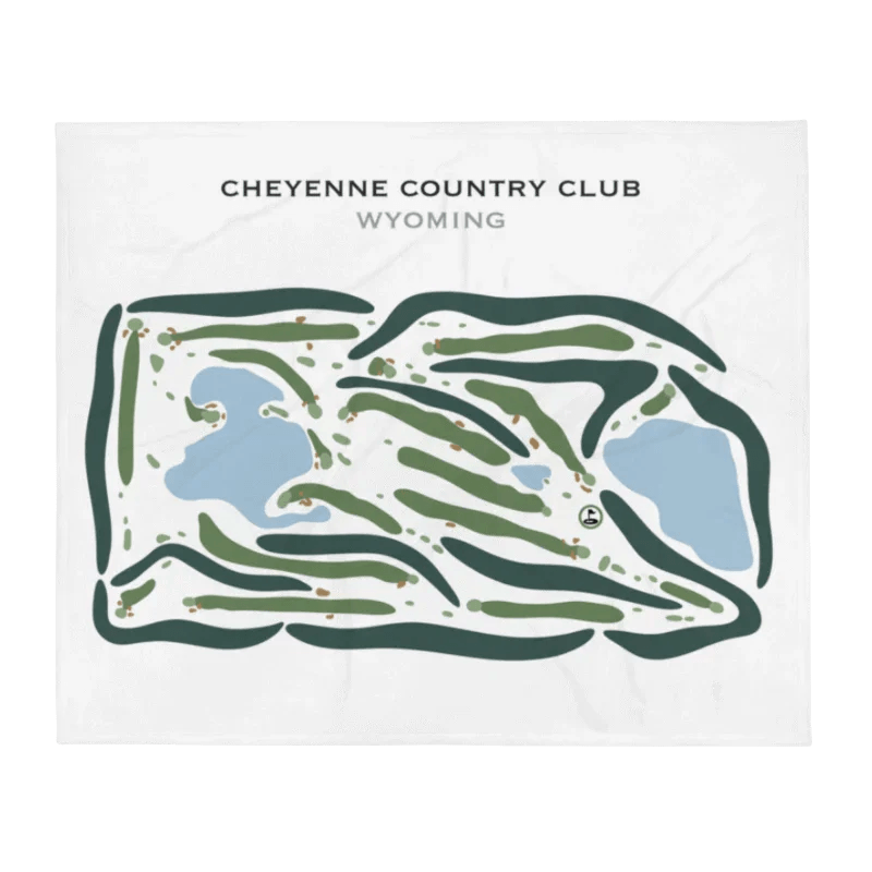 Cheyenne Country Club, Wyoming - Printed Golf Courses