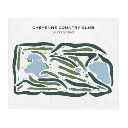 Cheyenne Country Club, Wyoming - Printed Golf Courses