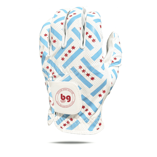 Chicago City Flag Mesh Golf Glove