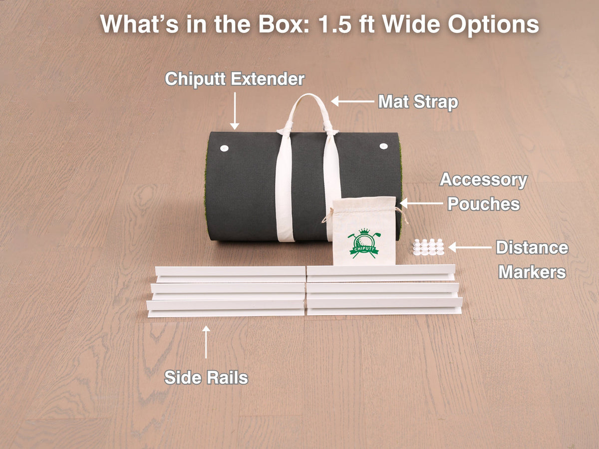 The Chiputt Tour‑Grade Premium Putting Mat Extender