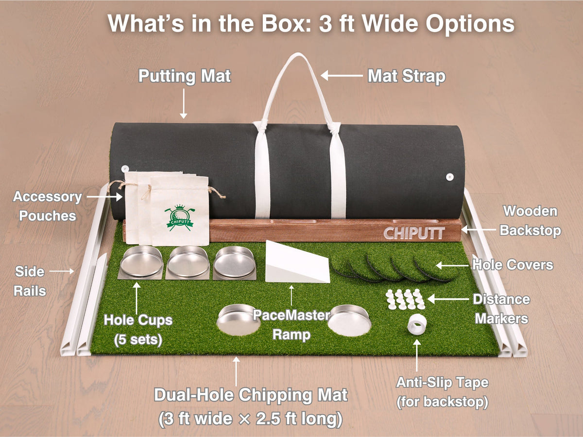 The Chiputt Tour‑Grade Premium Putting Mat