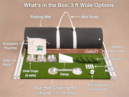The Chiputt Tour‑Grade Premium Putting Mat