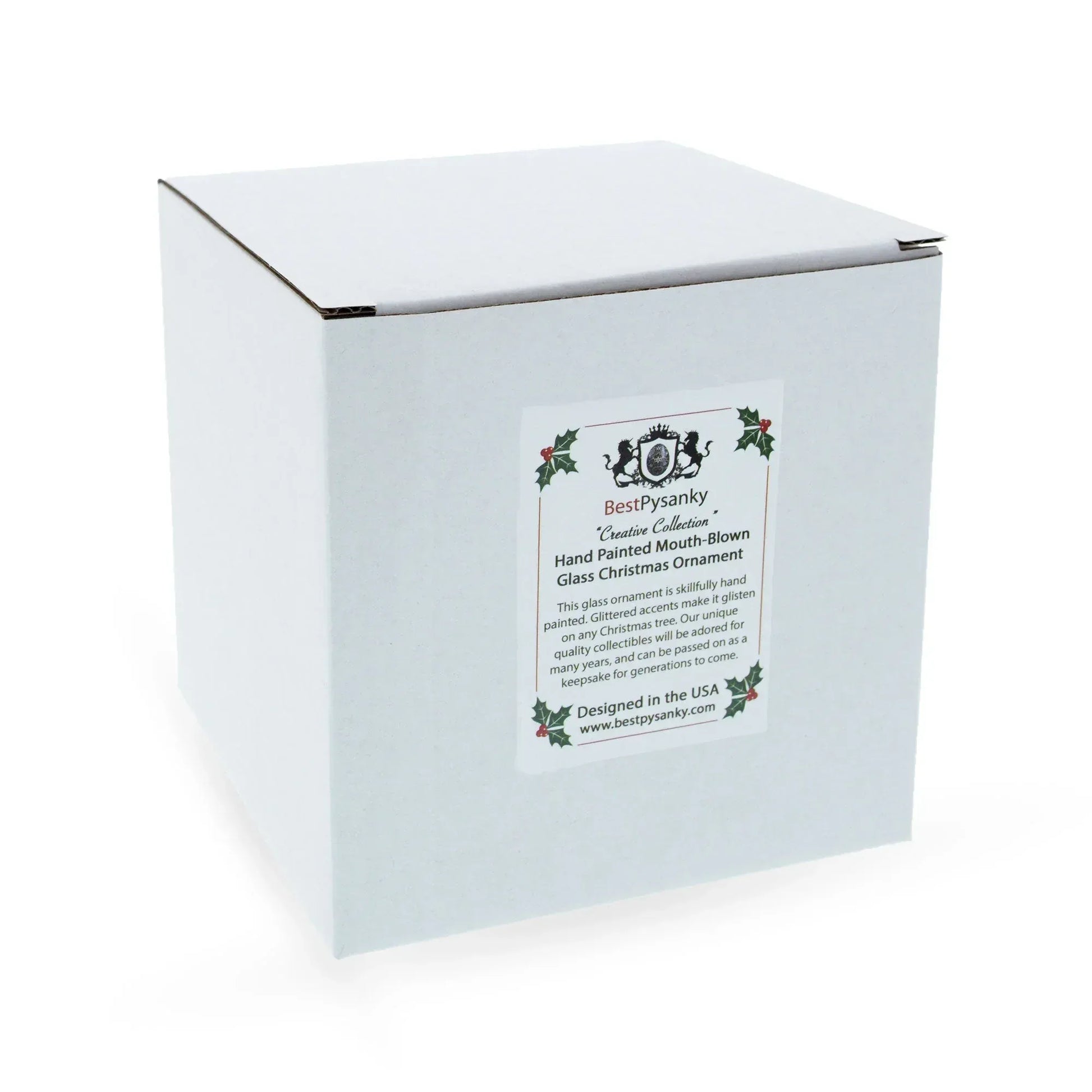 Elegant Golf Club Glass Christmas Ornament - GOLF LEAGUE