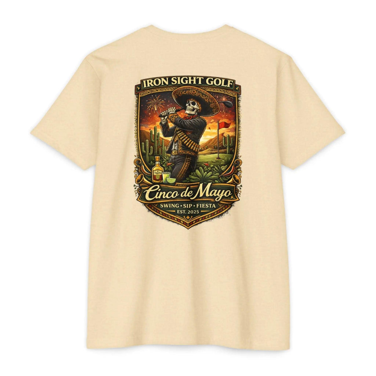 Cinco de Mayo 'The Iron Sight Golf Way' T-Shirt