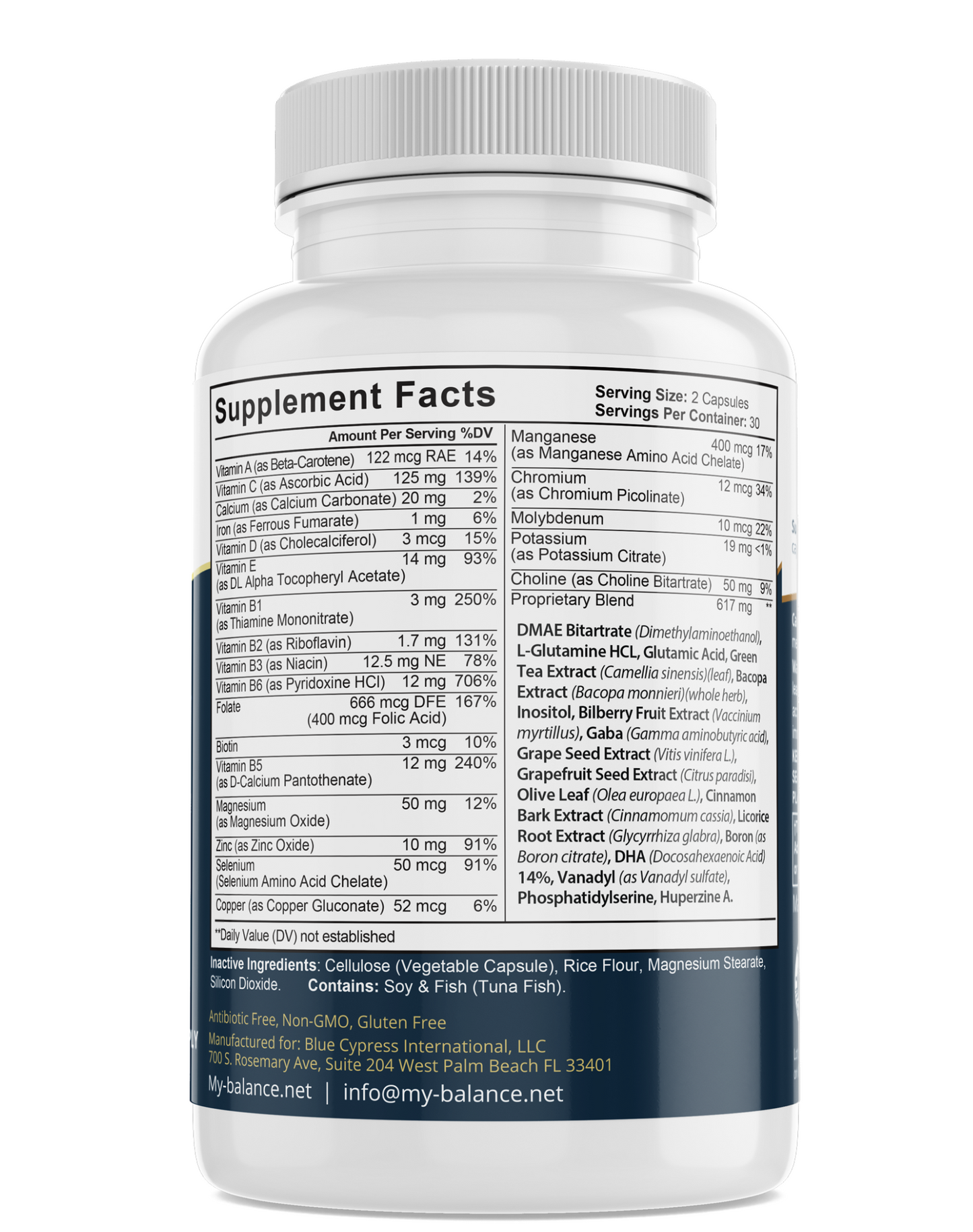 Clarity - Bright Minds Multivitamin