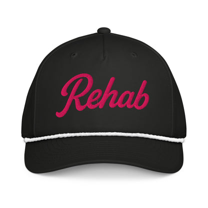 Pink Rehab Classic rope cap
