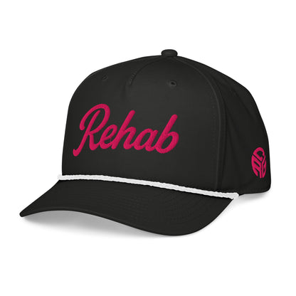 Pink Rehab Classic rope cap