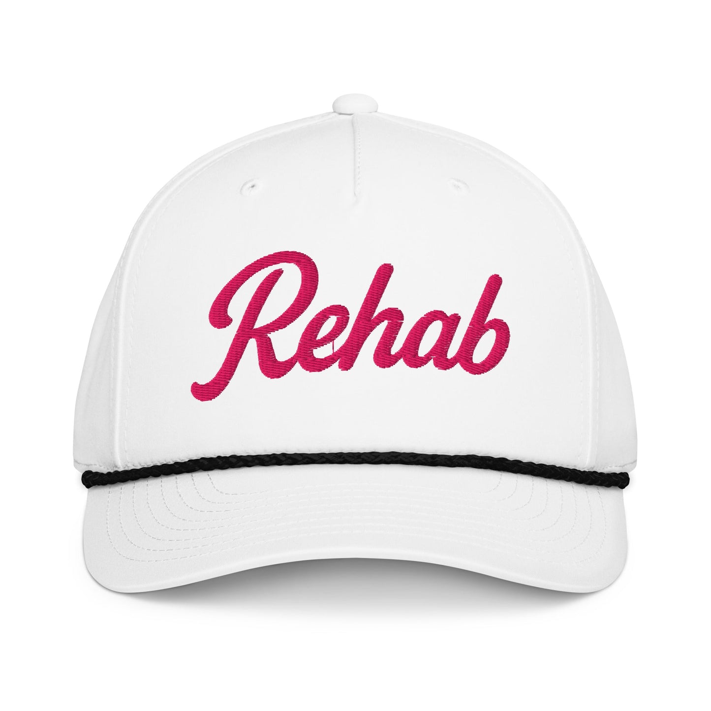 Pink Rehab Classic rope cap