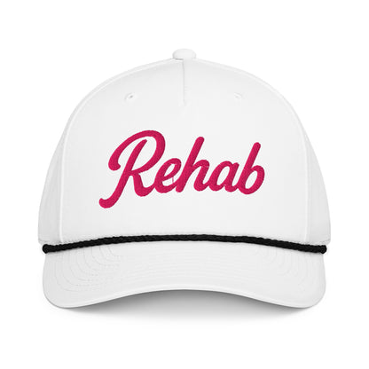 Pink Rehab Classic rope cap