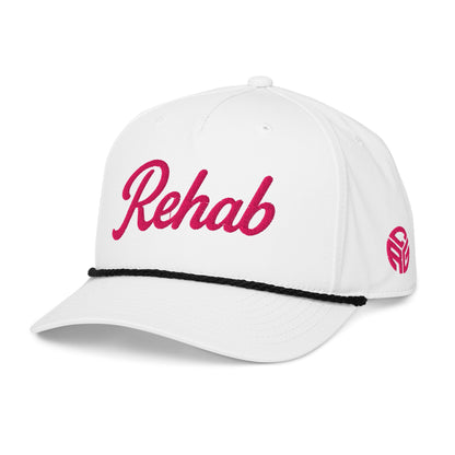 Pink Rehab Classic rope cap