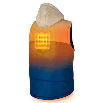 Colt Mens Heated Vest with Hood (Final Sale) - GOLF LEAGUE