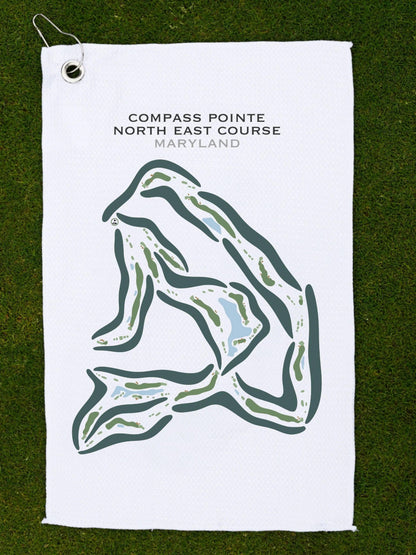 Compass Pointe North East Course, Maryland - Printed Golf Courses