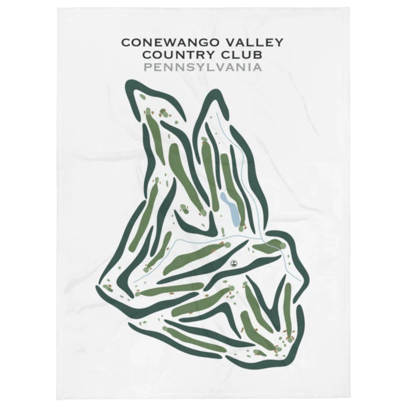 Conewango Valley Country Club, Pennsylvania - Printed Golf Courses