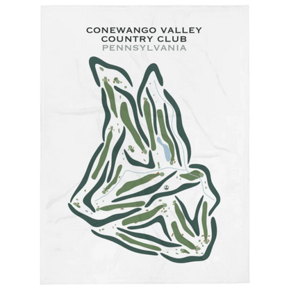 Conewango Valley Country Club, Pennsylvania - Printed Golf Courses
