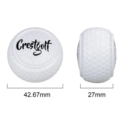 Crestgolf Flat Putting Ball – Precision Practice Trainer
