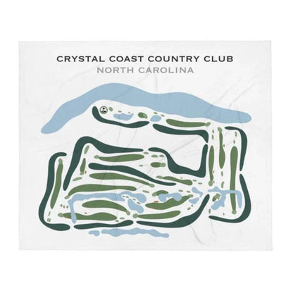 Crystal Coast Country Club, North Carolina - Printed Golf Courses