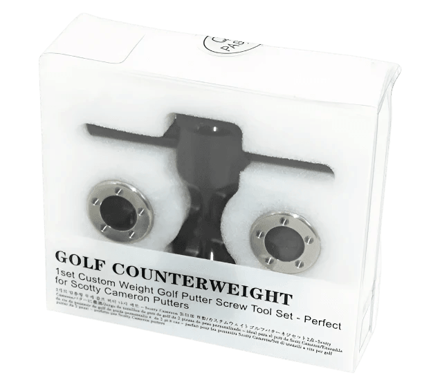 Custom Putter Weights Set – Compatible with Titleist Scotty Cameron - Black