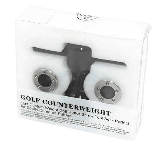 Custom Putter Weights Set – Compatible with Titleist Scotty Cameron - Black