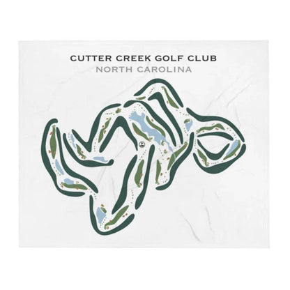 Cutter Creek Golf Club, North Carolina - Printed Golf Courses