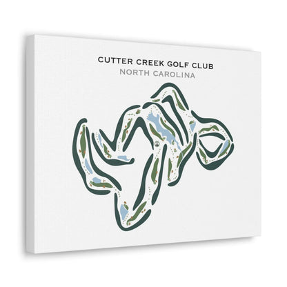 Cutter Creek Golf Club, North Carolina - Printed Golf Courses