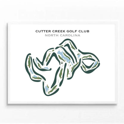 Cutter Creek Golf Club, North Carolina - Printed Golf Courses