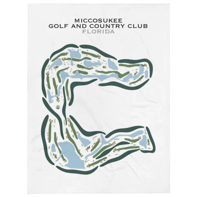 Miccosukee Golf & Country Club, Florida - Printed Golf Courses
